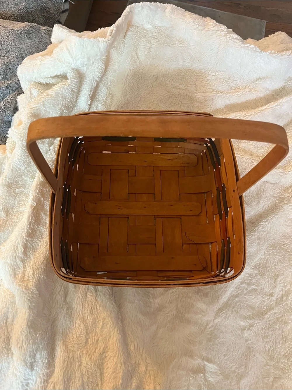 Longaberger 1990 Shades of Autumn Pie Basket